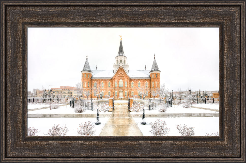 Provo City Center Temple - Snowstorm