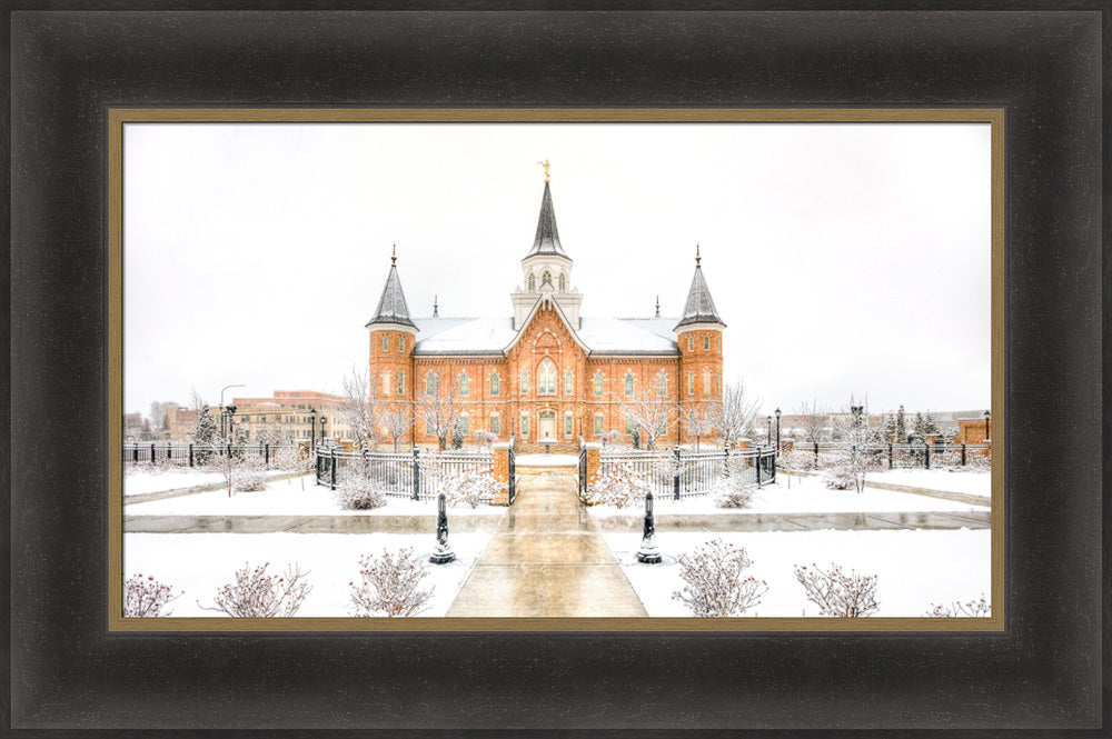 Provo City Center Temple - Snowstorm