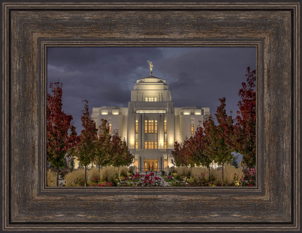 Meridian Temple - Night Lights