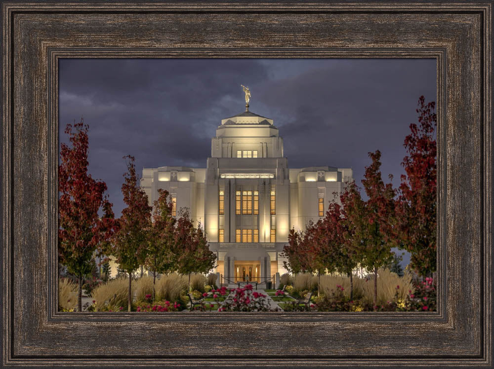 Meridian Temple - Night Lights