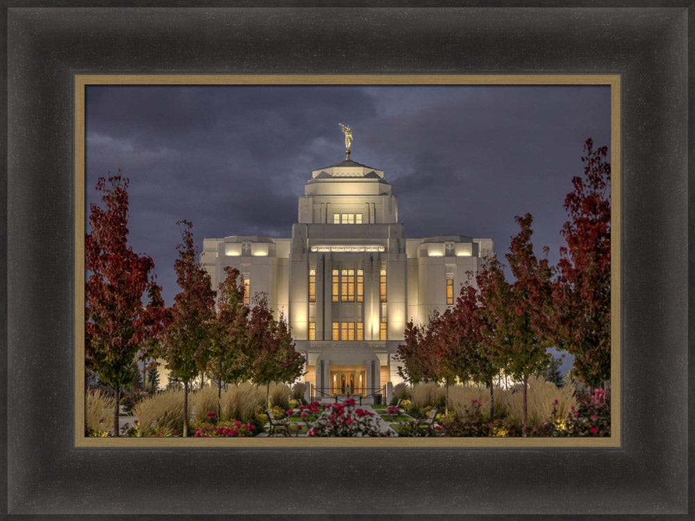 Meridian Temple - Night Lights