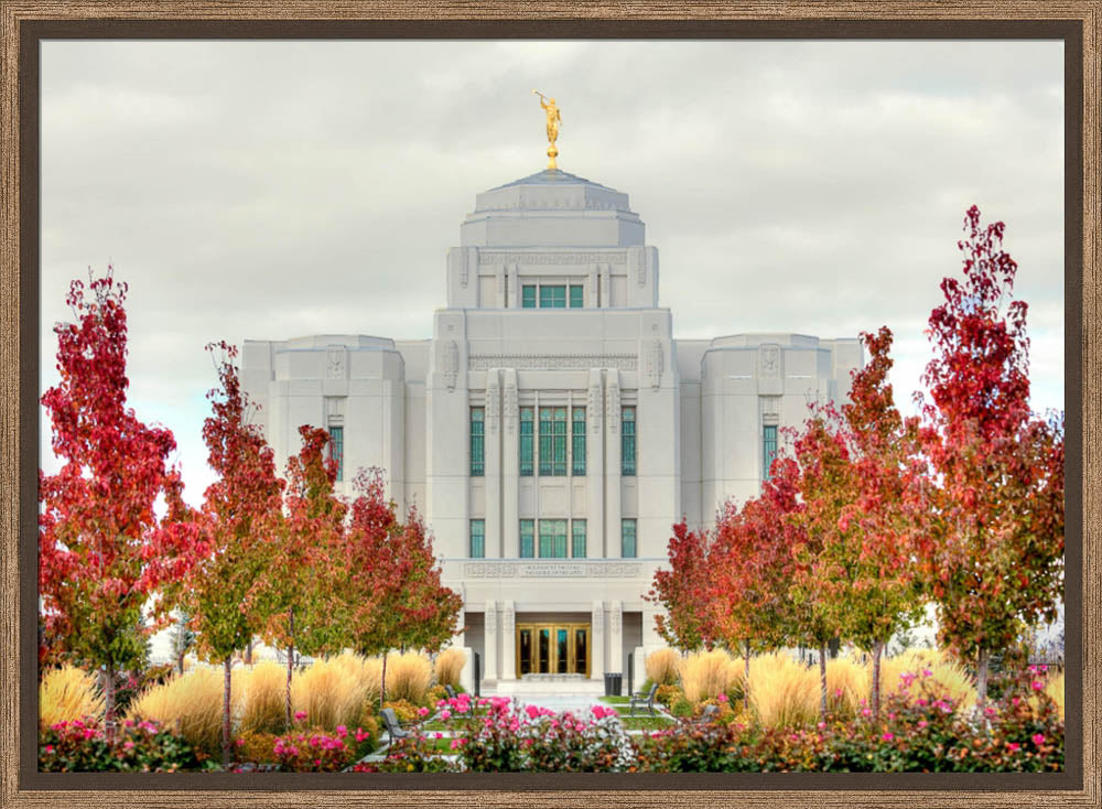 Meridian Temple - Fall Colors