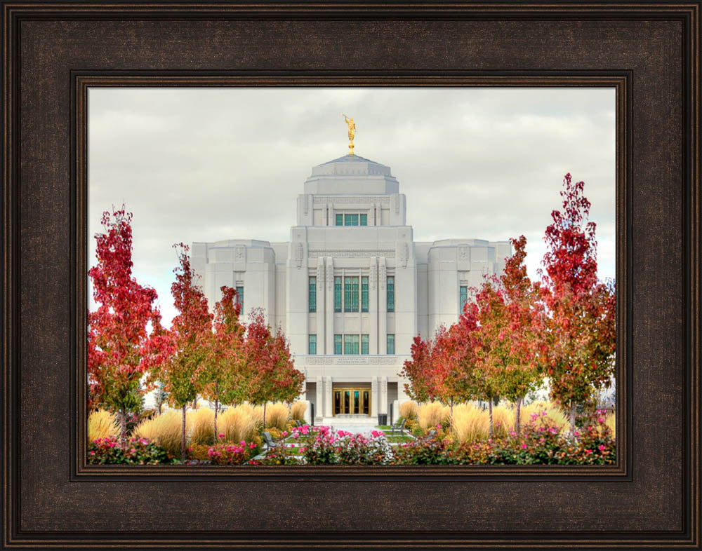 Meridian Temple - Fall Colors