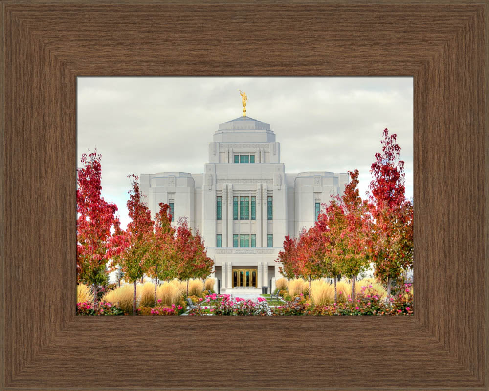 Meridian Temple - Fall Colors