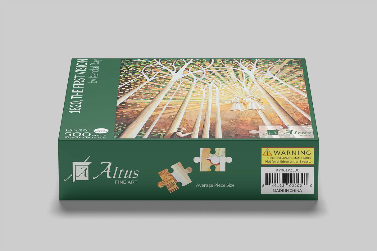 1820, The First Vision 500 Piece Puzzle