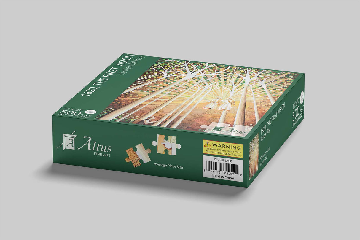 1820, The First Vision 500 Piece Puzzle