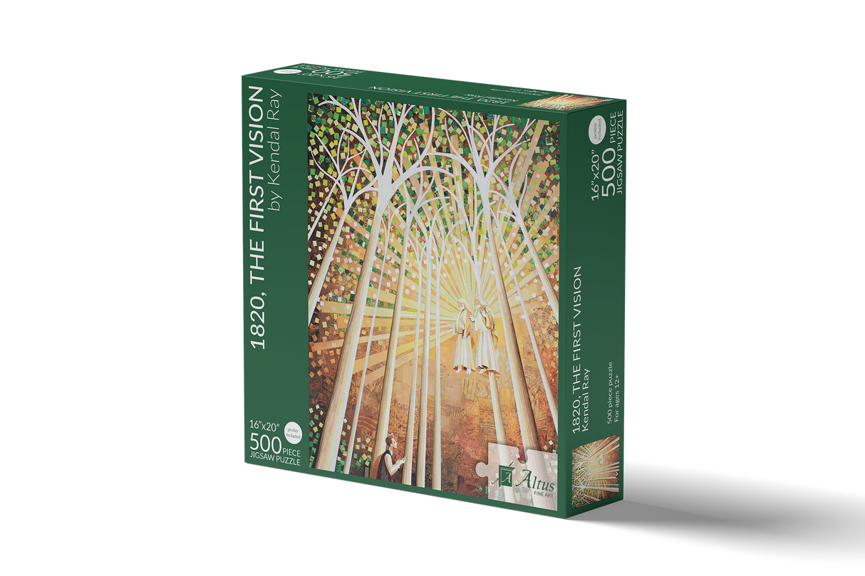 1820, The First Vision 500 Piece Puzzle