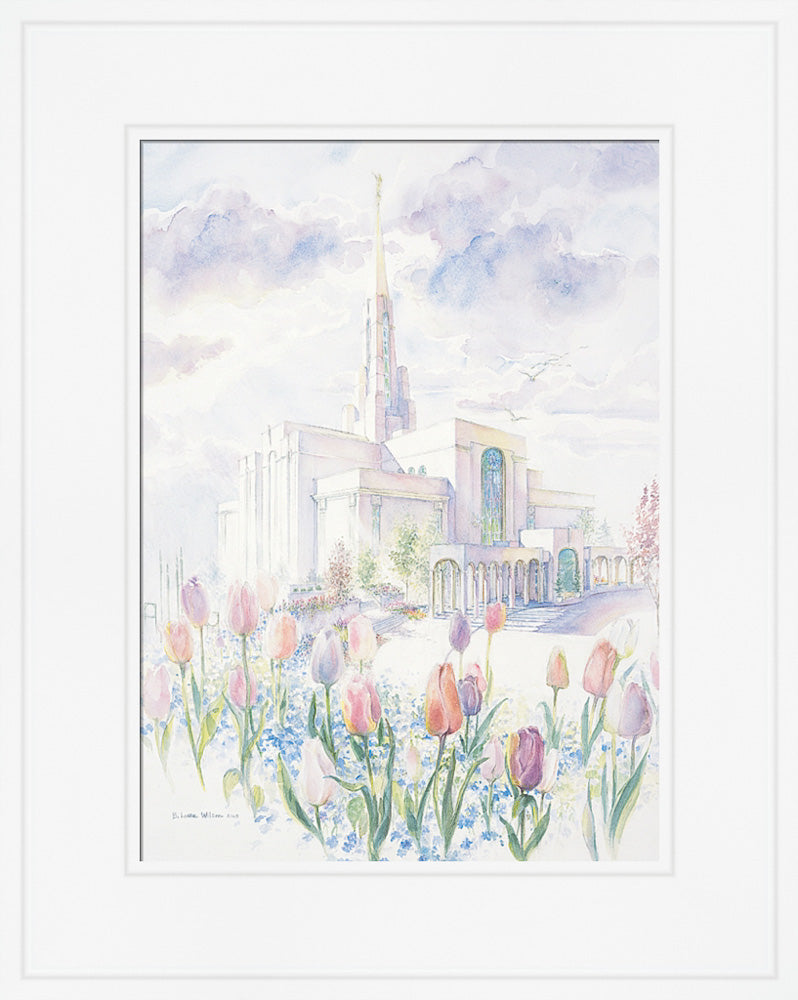 Bountiful Temple by Laura Wilson