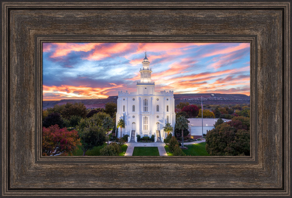 St. George Temple - Greater Heights by Lance Bertola