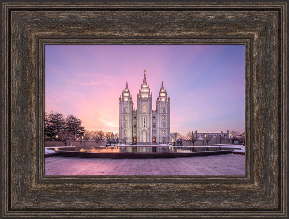 Salt Lake City Temple - Glorious Promises by Lance Bertola