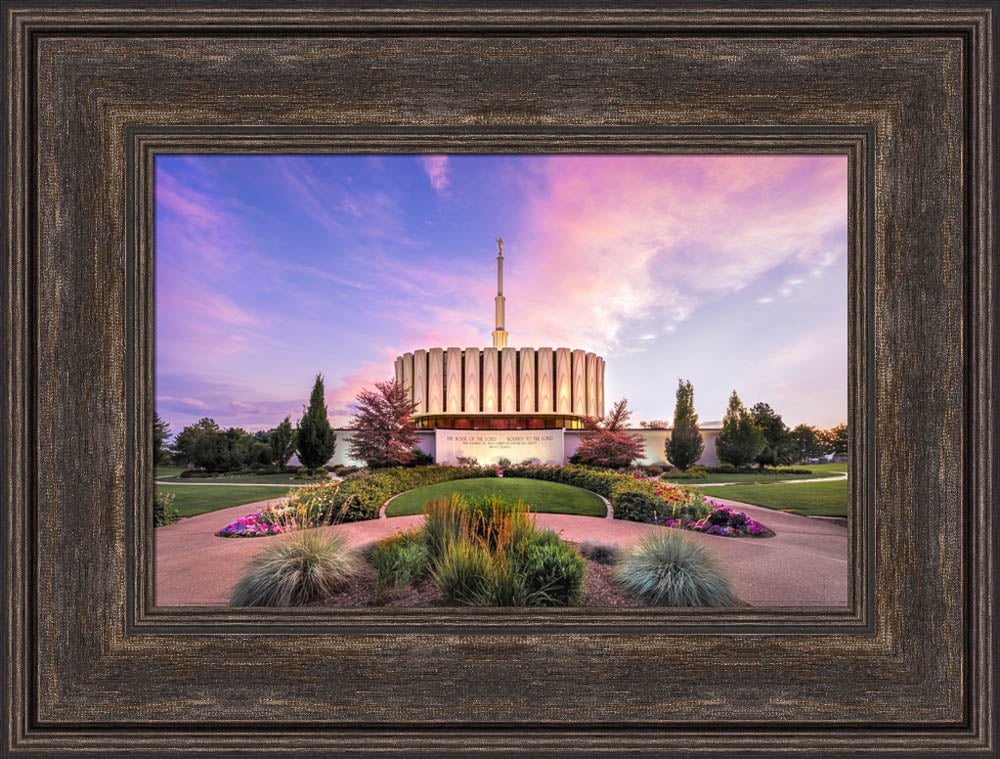 Provo Utah Temple by Lance Bertola