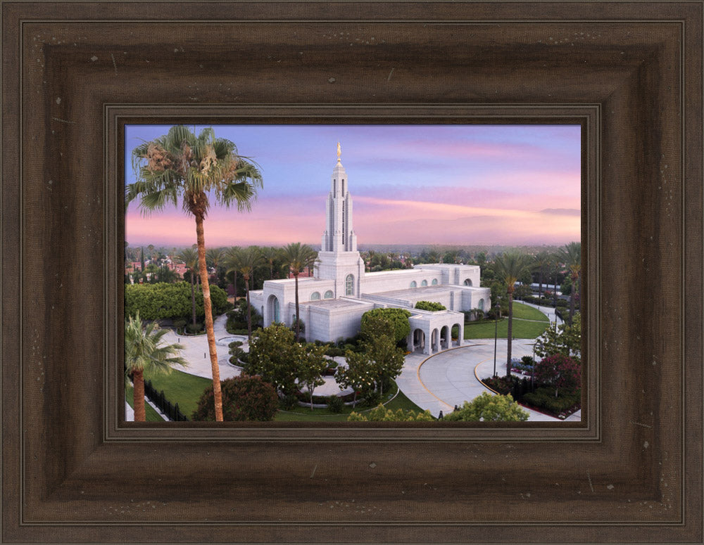 Redlands Temple - Greater Heights by Lance Bertola