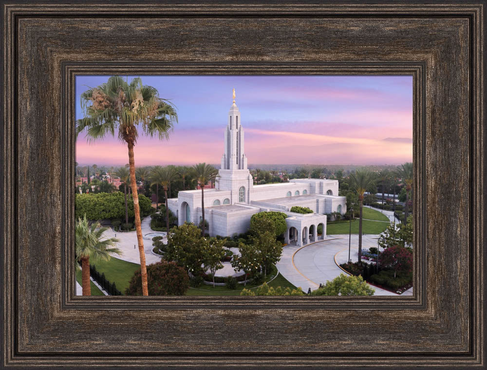 Redlands Temple - Greater Heights by Lance Bertola