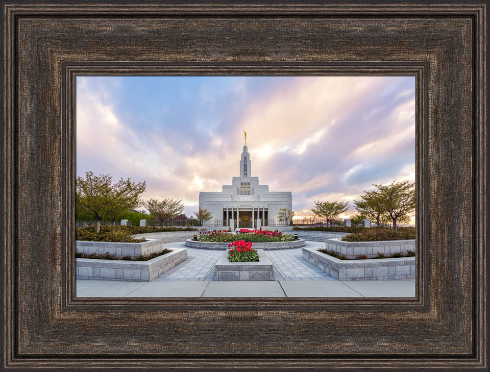 Draper Utah Temple by Lance Bertola