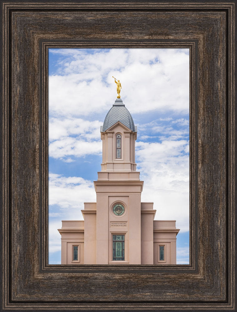 Cedar City Utah Temple - Arrows to Heaven by Lance Bertola