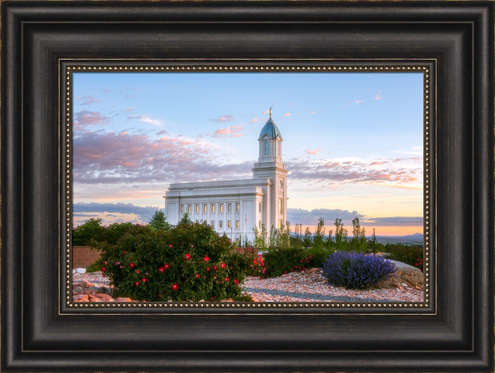 Cedar City Temple - Sacred Trust by Lance Bertola