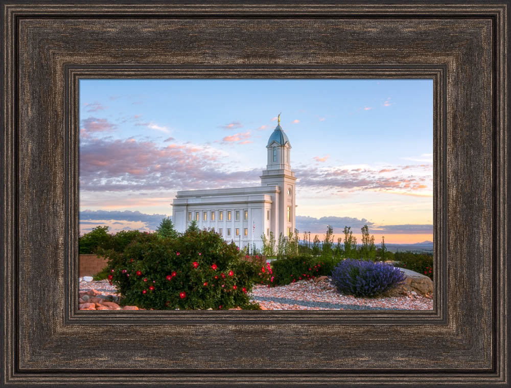 Cedar City Temple - Sacred Trust by Lance Bertola