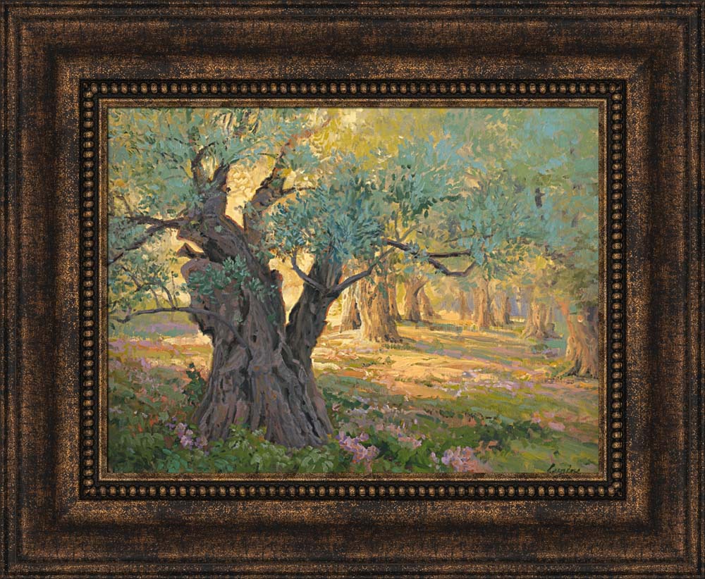 Gethsemane Prayer Garden by Linda Curley Christensen