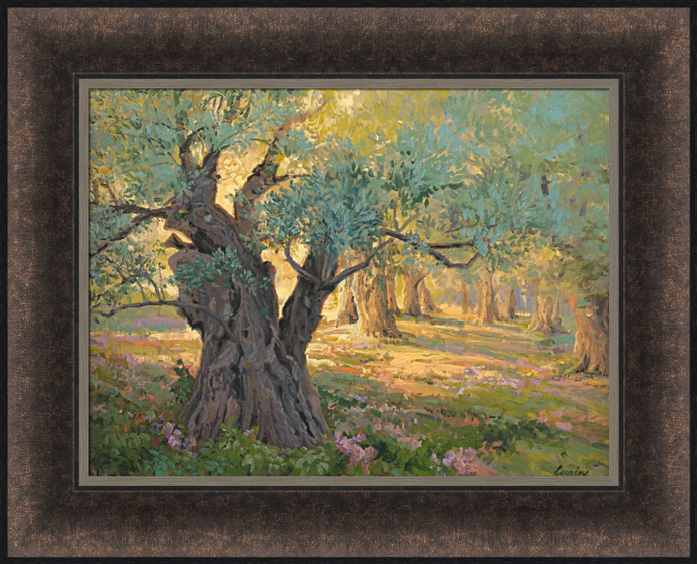 Gethsemane Prayer Garden by Linda Curley Christensen