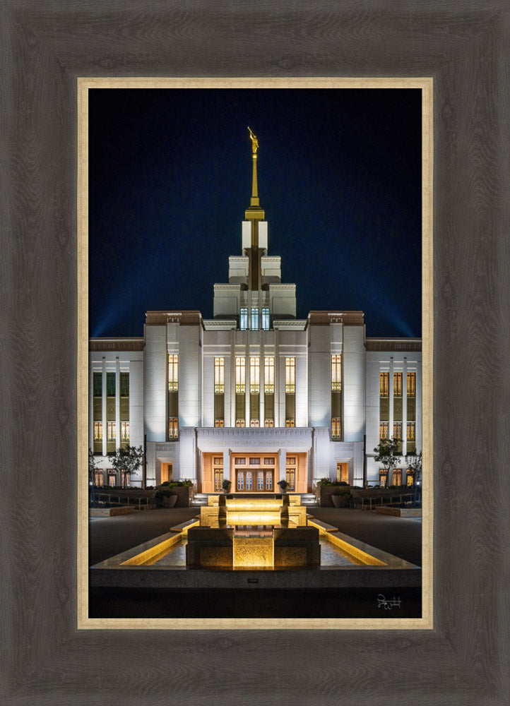Saratoga Springs Utah Temple- A Mighty Fortress