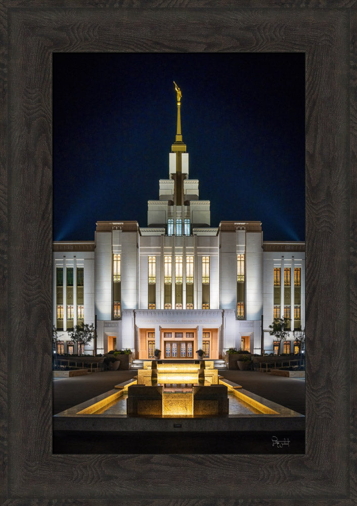 Saratoga Springs Utah Temple- A Mighty Fortress