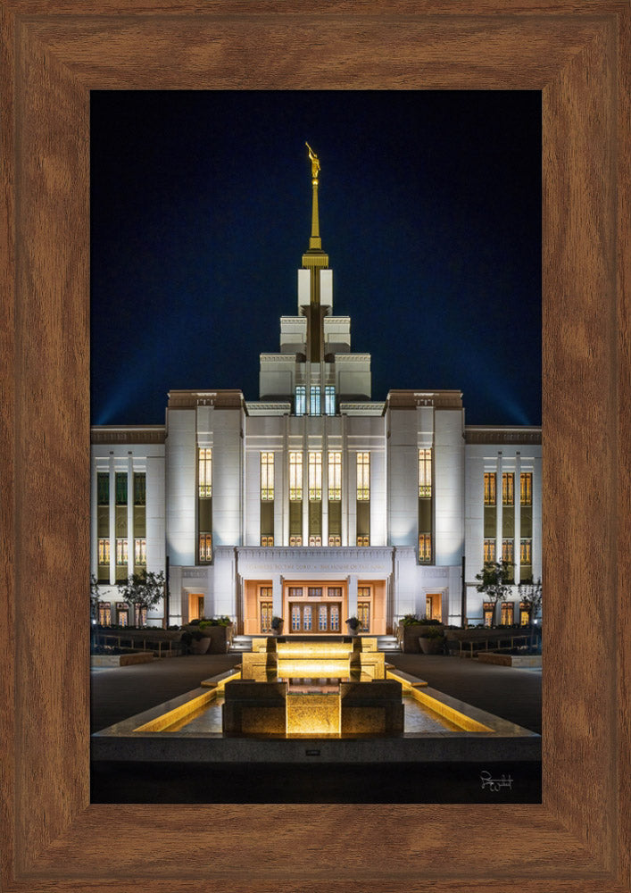 Saratoga Springs Utah Temple- A Mighty Fortress