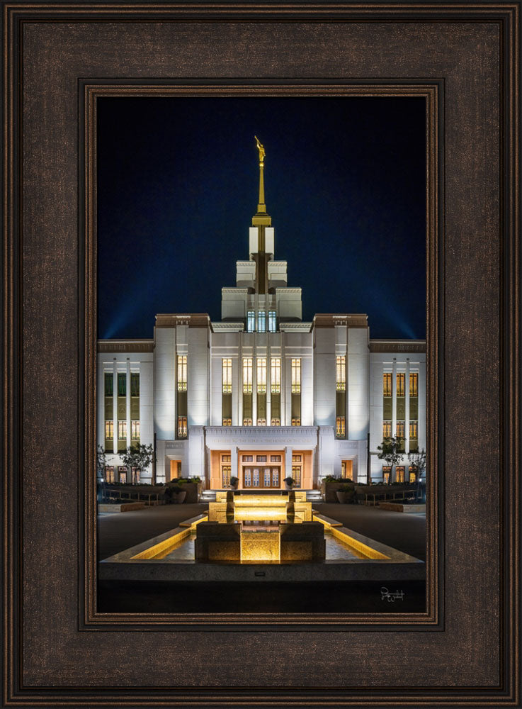 Saratoga Springs Utah Temple- A Mighty Fortress
