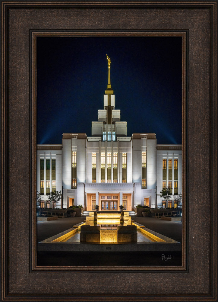 Saratoga Springs Utah Temple- A Mighty Fortress