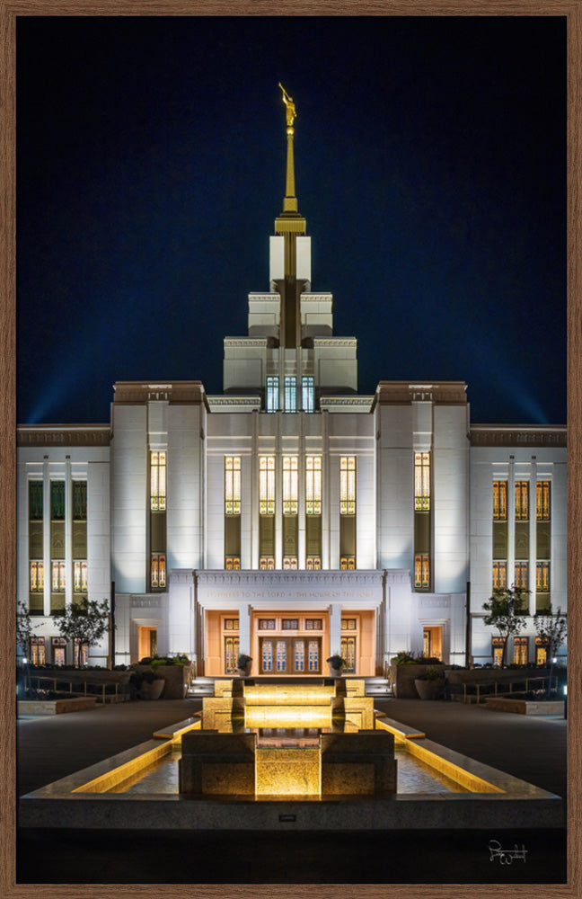 Saratoga Springs Utah Temple- A Mighty Fortress