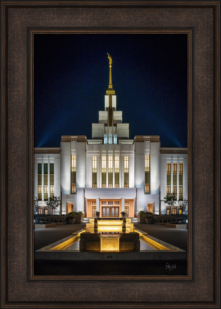 Saratoga Springs Utah Temple- A Mighty Fortress