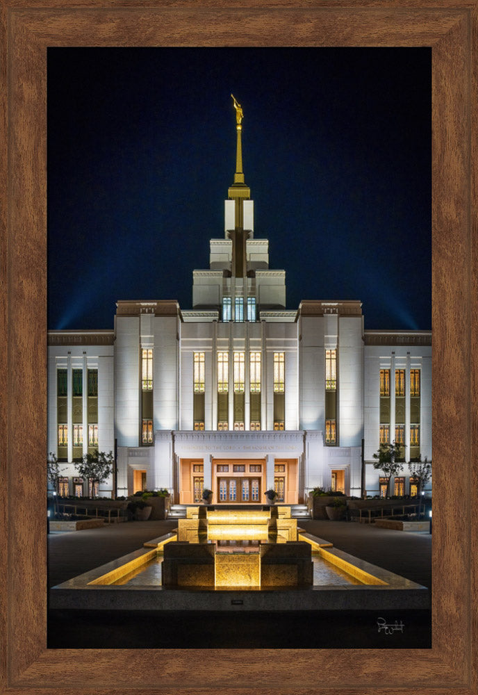 Saratoga Springs Utah Temple- A Mighty Fortress