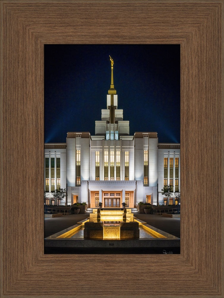 Saratoga Springs Utah Temple- A Mighty Fortress