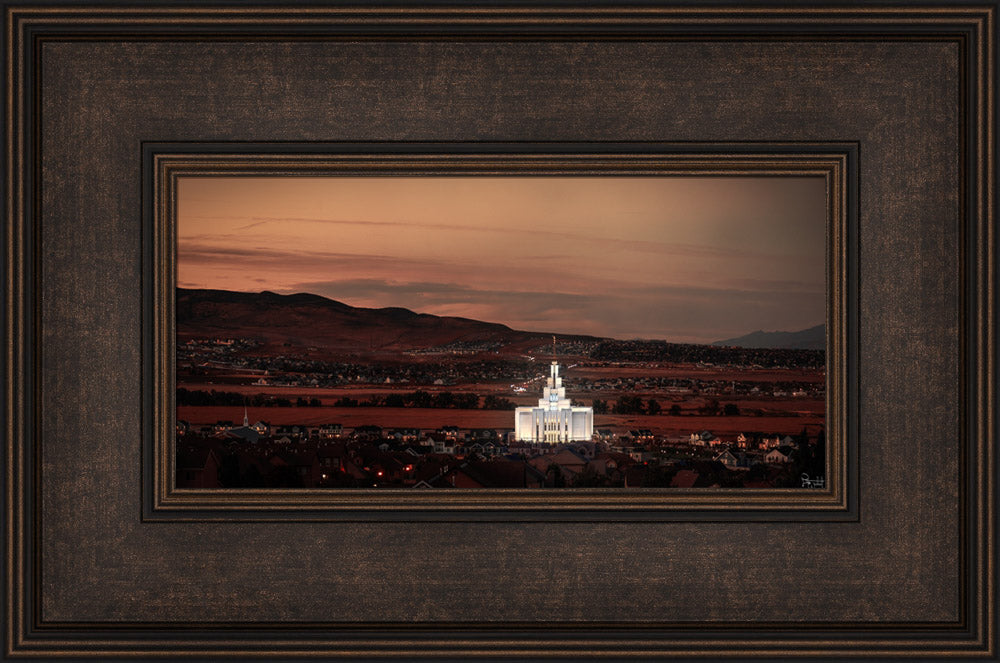 Saratoga Springs Utah Temple- Abide With Me