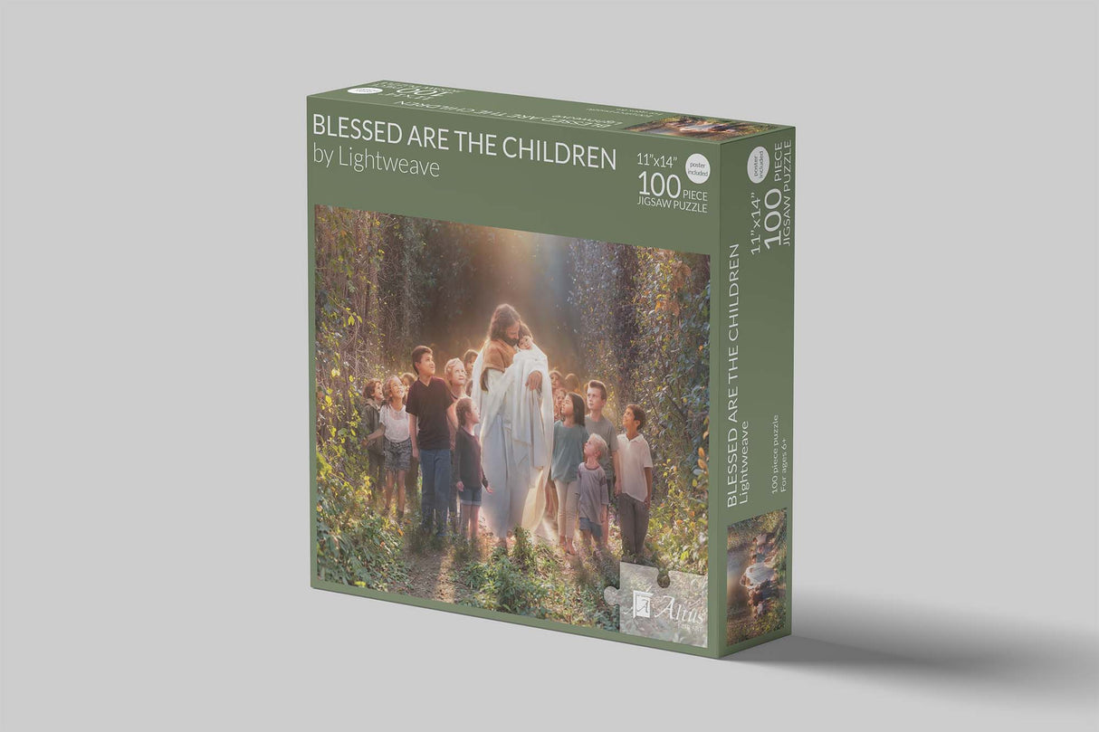Blessed are the Children 100 Piece Puzzle