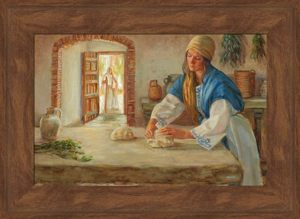 Preparing Bread for Elisha