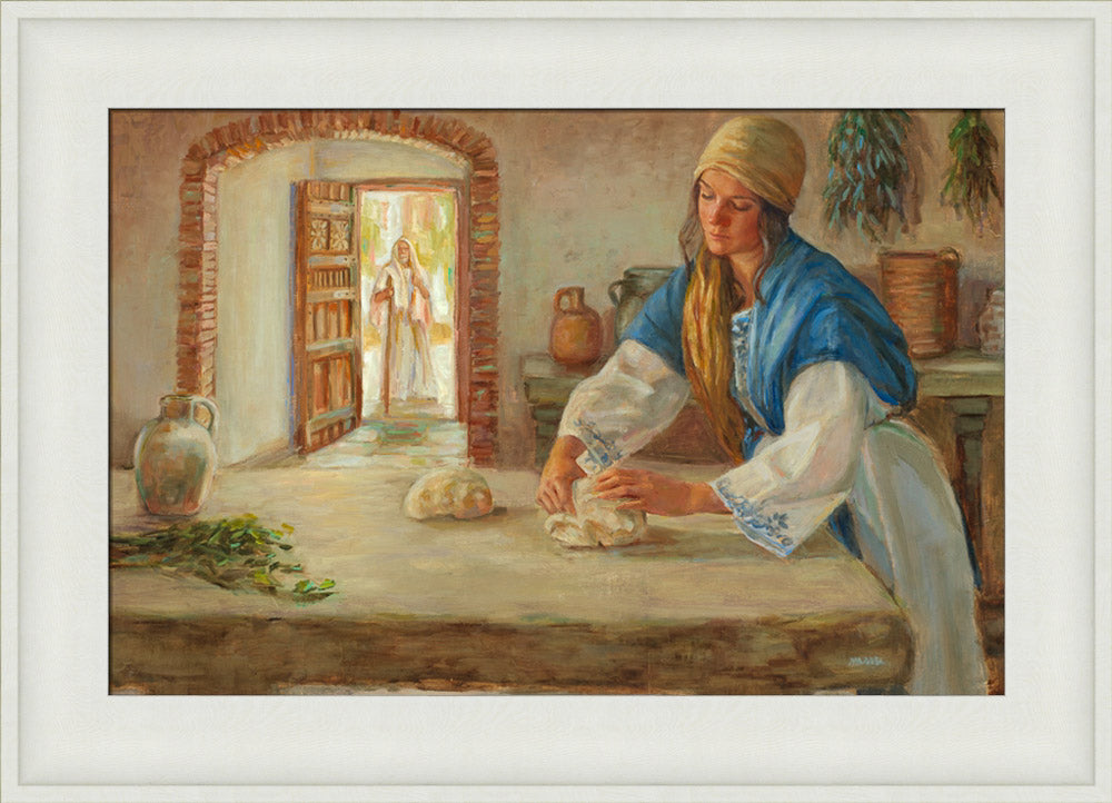 Preparing Bread for Elisha