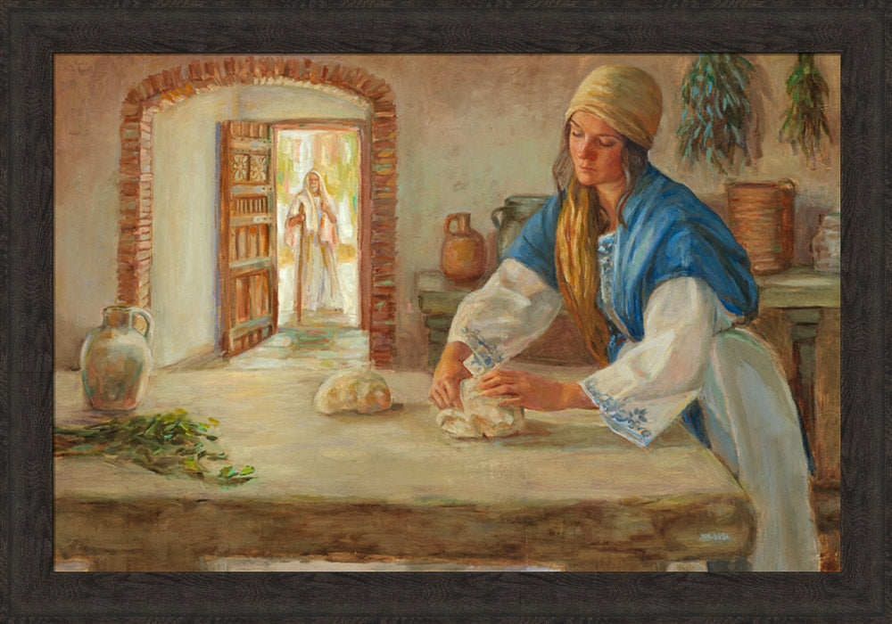 Preparing Bread for Elisha