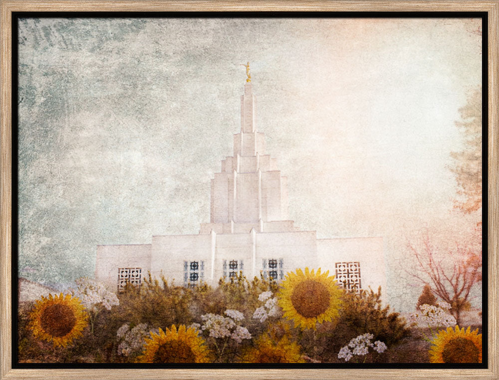 Idaho Falls Temple - Brightness of Hope by Mandy Jane Williams