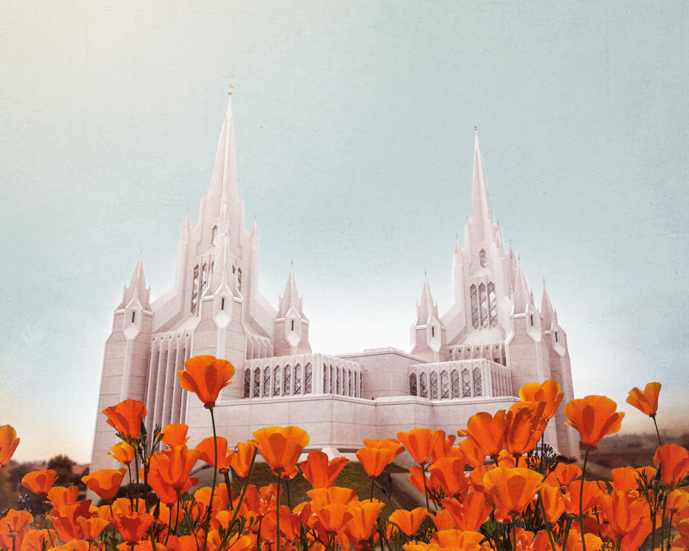 San Diego Temple- All Things Bright & Beautiful