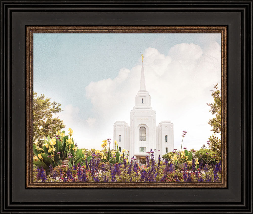 Brigham City Temple- Summer Peace