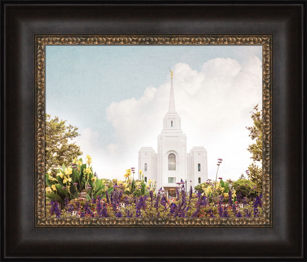 Brigham City Temple- Summer Peace