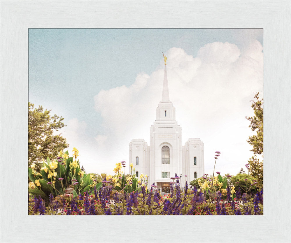 Brigham City Temple- Summer Peace