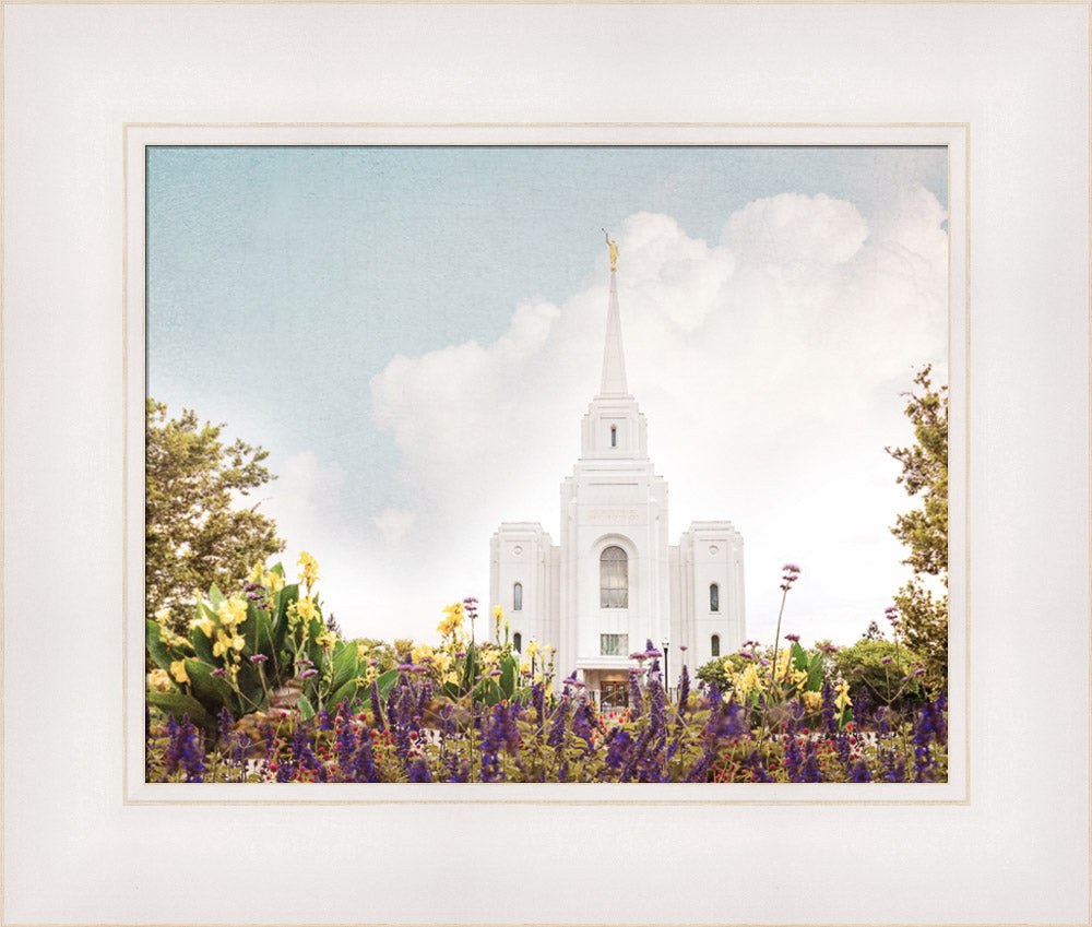 Brigham City Temple- Summer Peace