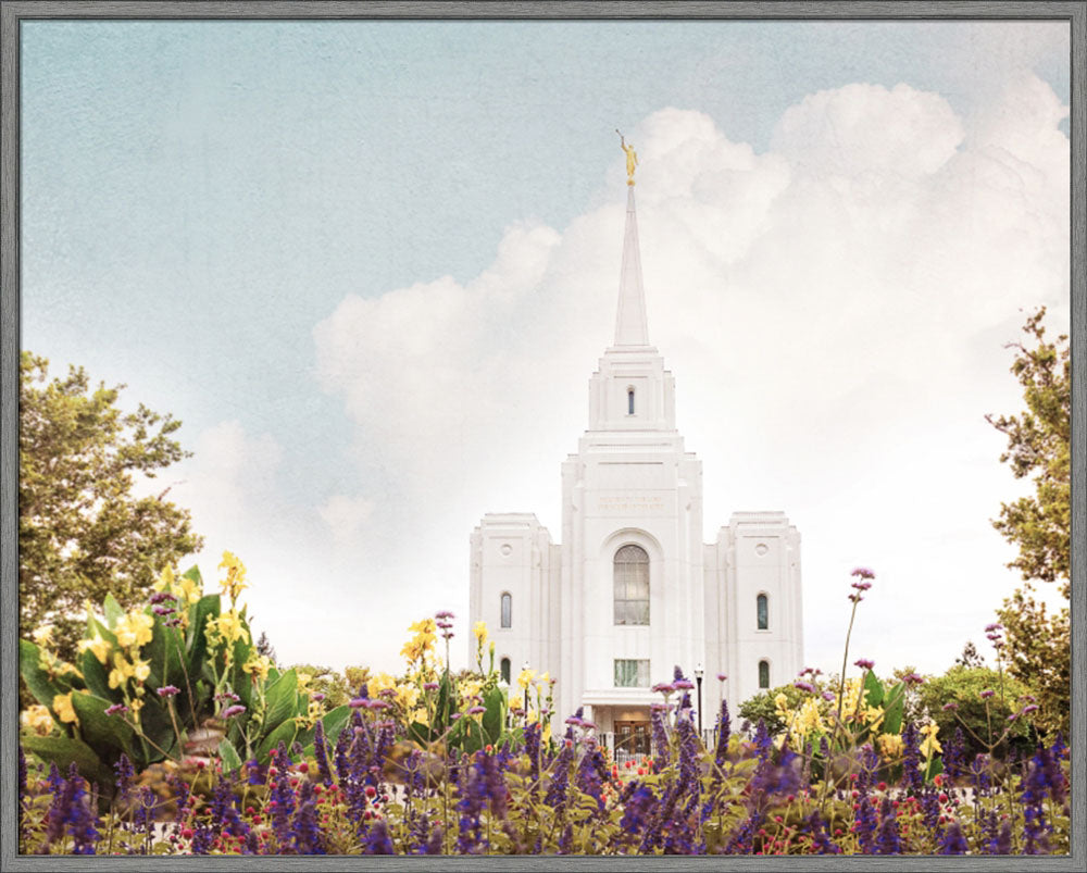 Brigham City Temple- Summer Peace