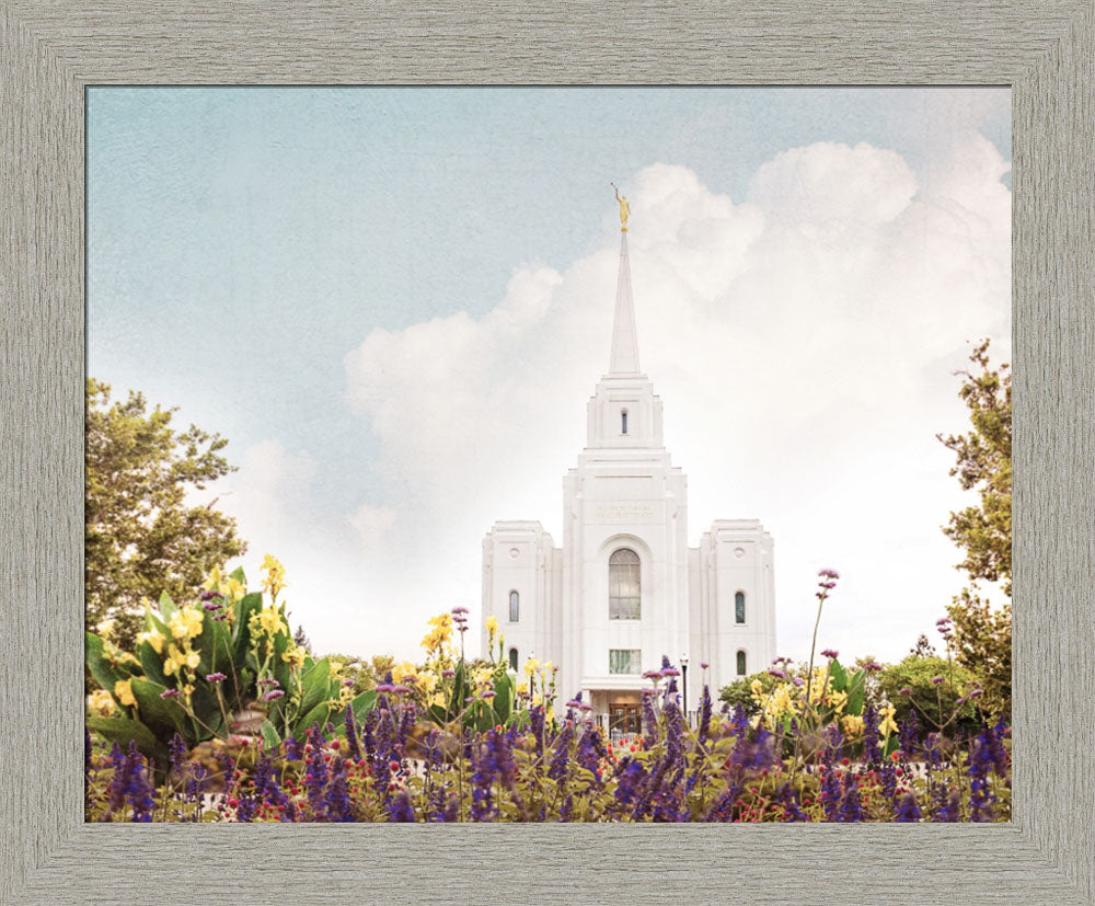 Brigham City Temple- Summer Peace