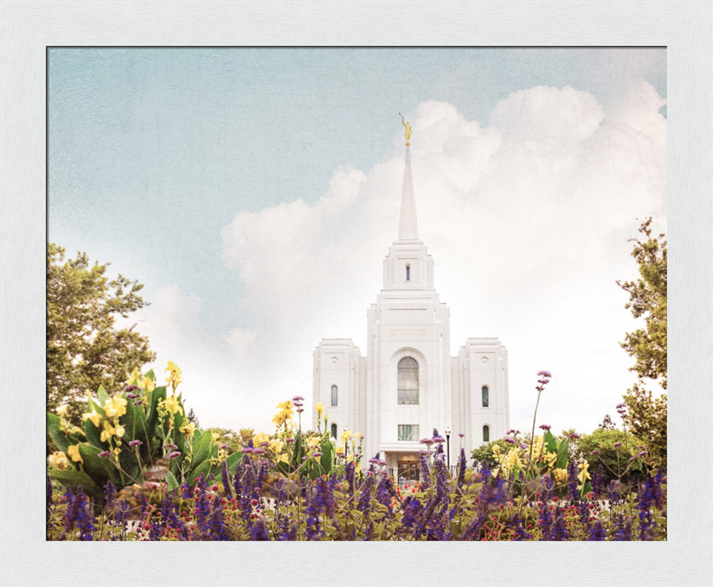 Brigham City Temple- Summer Peace