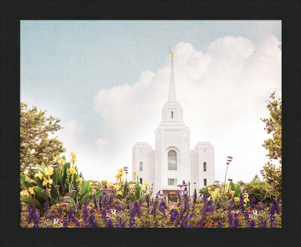 Brigham City Temple- Summer Peace