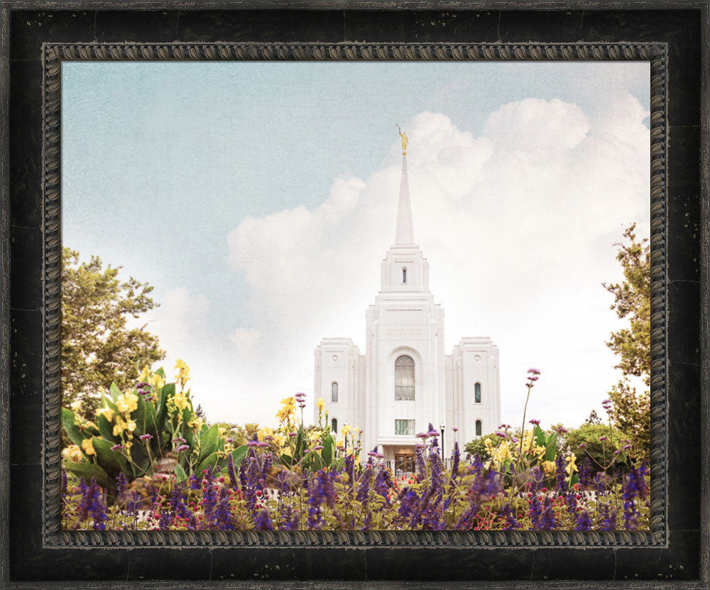 Brigham City Temple- Summer Peace