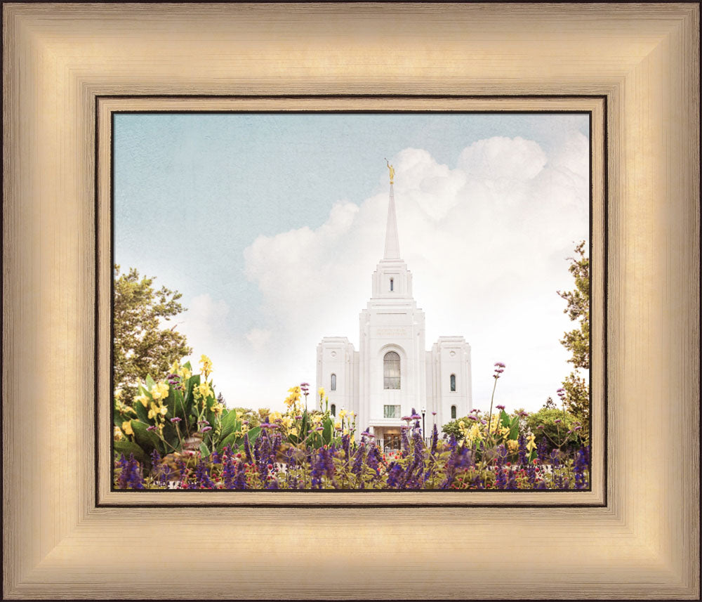 Brigham City Temple- Summer Peace