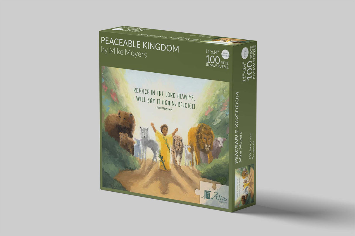Peaceable Kingdom 100 Piece Puzzle